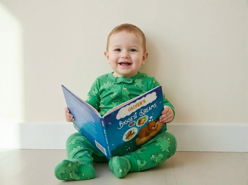 Child reading Fablify book